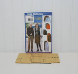 Vintage Butterick 5698 Unlimited Fashion Options For Women (c. 1998) Misses', Petite Sizes 6-10, Work Office Attire, Pants, Top, Vest