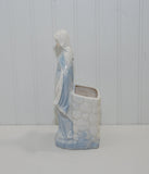 Vintage Mother Mary, Madonna Relpo Ceramic Planter (c. 1950-60's) Religious Collectible, Vintage Planter, First Communion Gift Idea