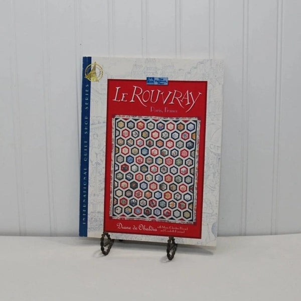 Vintage Le Rouvray, Paris, France Paperback Quilting Book (c. 1994) By Diane de Obaldia, Patchwork Quilting, International Quilting