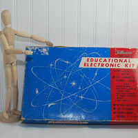 Scarce Vintage Philmore Manufacturing 20-in-1 Educational Electronic Kit (c. 1950's?) Cool Retro Science and Electronic Experiments