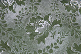 A close up of the floral design of this fabric.