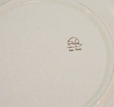 Scarce Salem Sepia Fruit or Harvest Fruit Pattern Large Shallow Bowl (c.1950's) Viktor Schreckengost Mid Century Dinnerware
