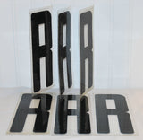 9 Inch Vintage Industrial Marquee Plastic Capital 'R'