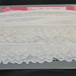 Hirschberg Schutz White Poly Cotton Lace (c.late 1990's) Style R6601 Country Crafts, Sewing, Dress Trim, Pillows, Home Decor, Quilting