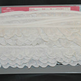 Hirschberg Schutz White Poly Cotton Lace (c.late 1990's) Style R6601 Country Crafts, Sewing, Dress Trim, Pillows, Home Decor, Quilting