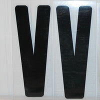 9 Inch Vintage Industrial Marquee Plastic Capital 'V', Home Decor, Repurposed Art, Industrial Supply, Wedding, Crafts